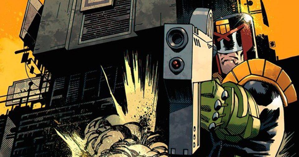 Обложка комикса судья дредд 010 (IDW)