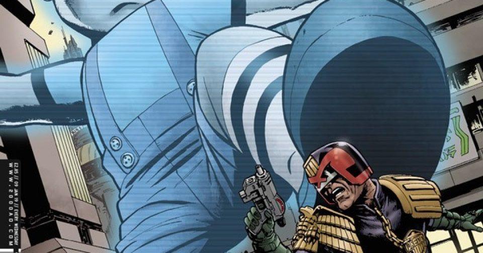 Обложка журнала 2000 ad #2113