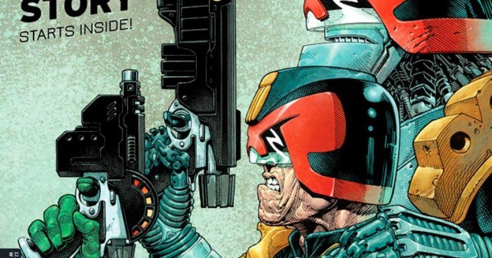Обложка журнала 2000 ad #2114