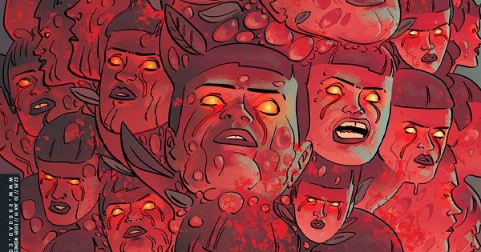Обложка журнала 2000 ad #2116