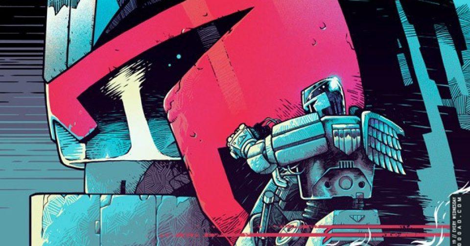 Обложка журнала 2000 ad #2119