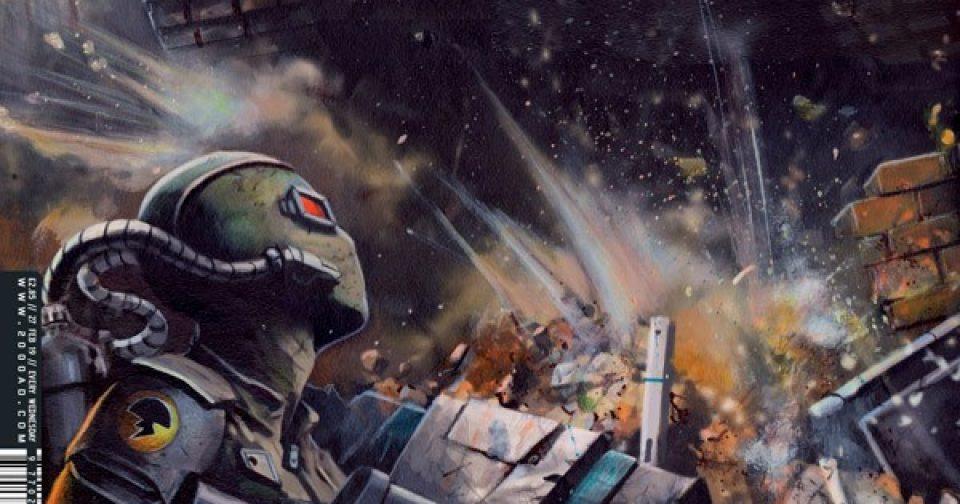 Обложка журнала 2000 ad #2120