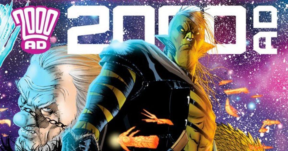 Обложка журнала 2000 ad #2123
