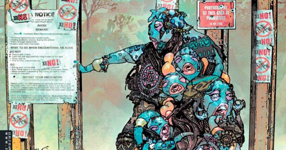 Обложка журнала 2000 ad #2125