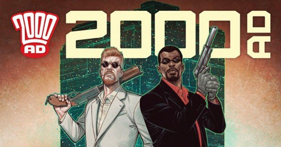 Обложка журнала 2000 ad #2148
