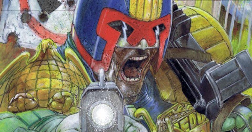 Обложка журнала 2000 ad #2164