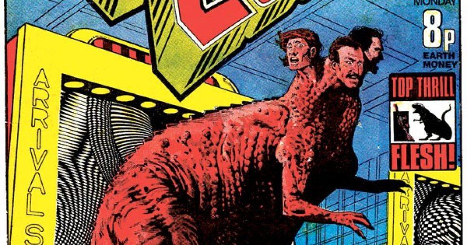 Обложка журнала 2000 ad #0016