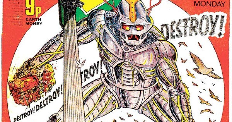 Обложка журнала 2000 ad #0029