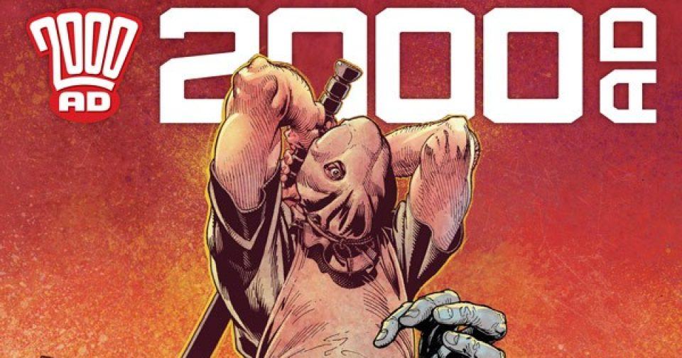 Обложка журнала 2000 ad #2173